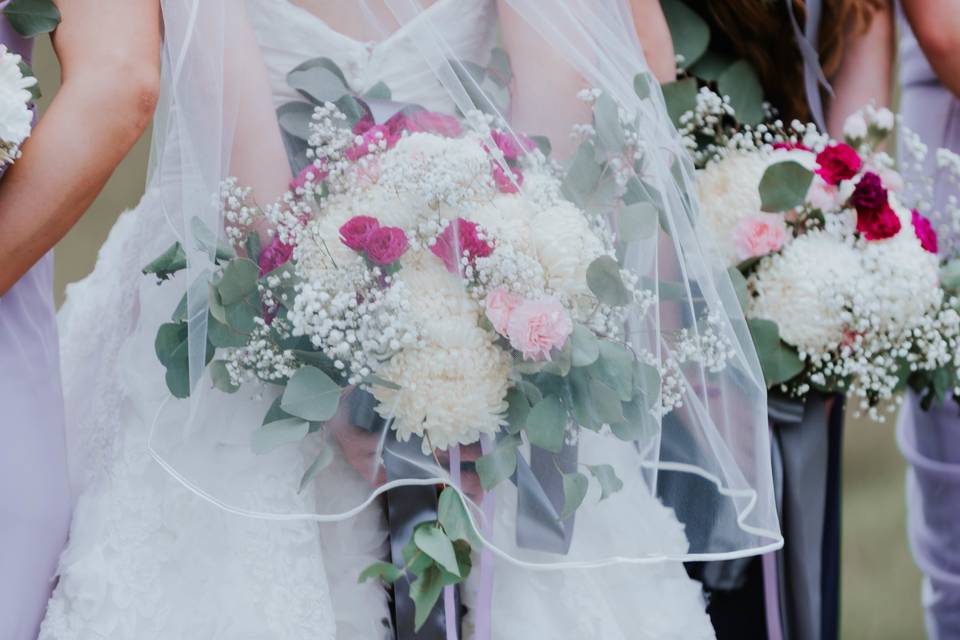 Garden Wedding Bridal Bouquets