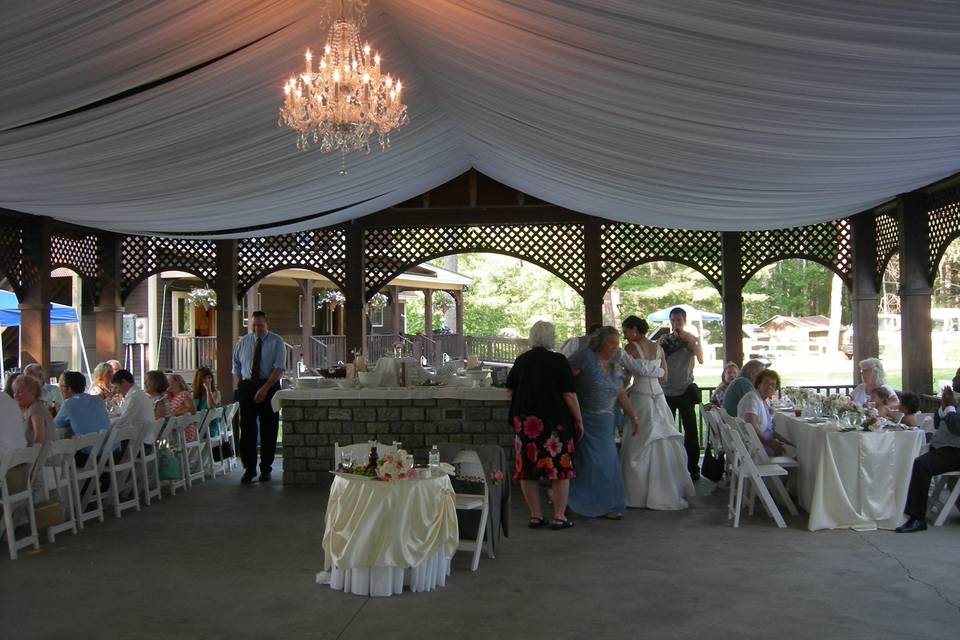 Reception area