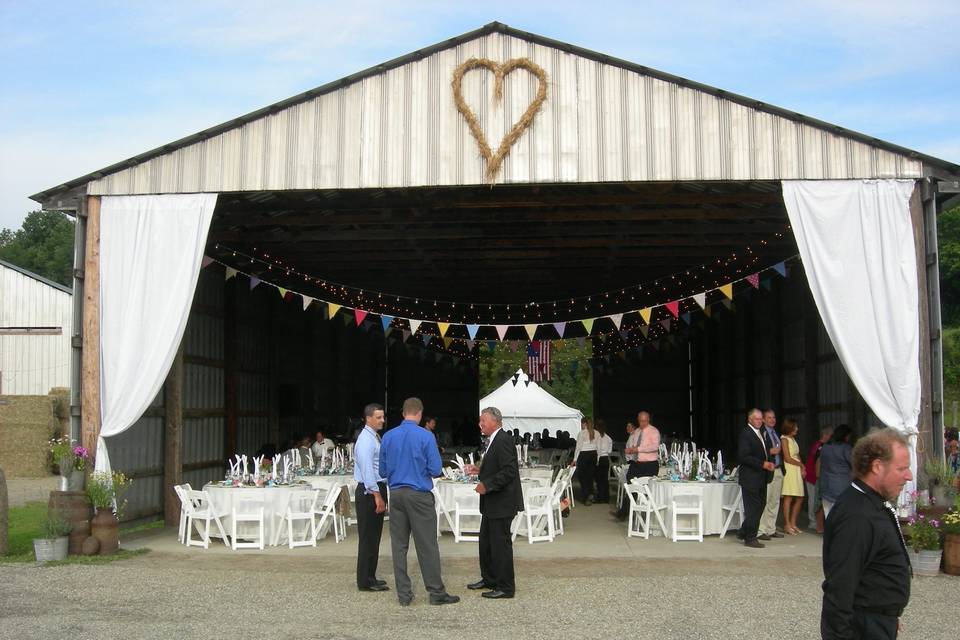 Barn wedding