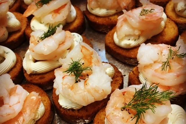 Shrimp Crostini