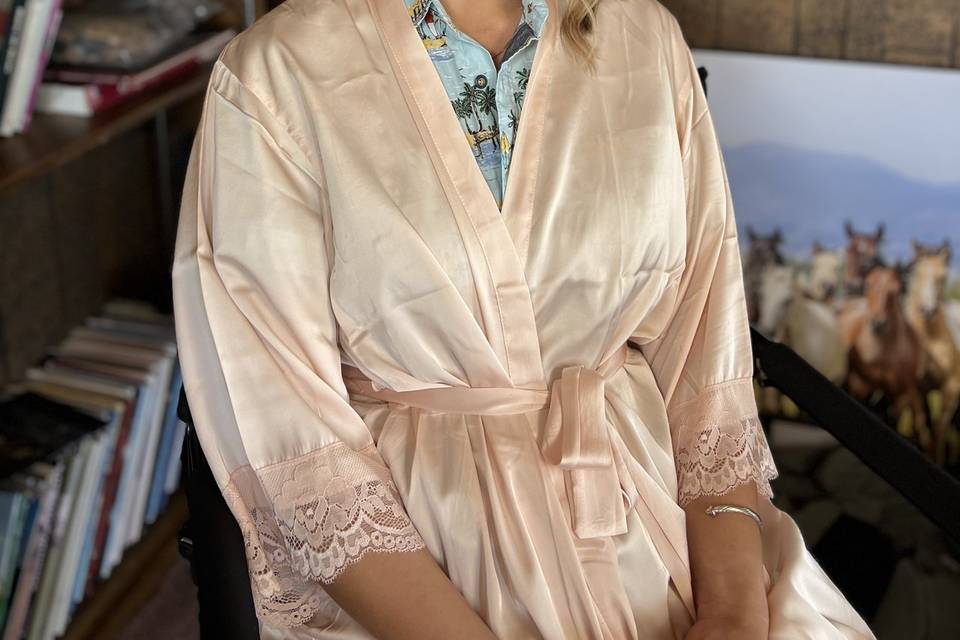 Bridesmaid makeup
