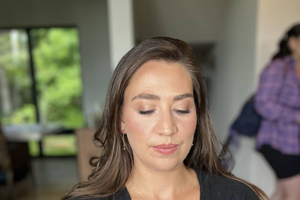 Bridesmaid makeup