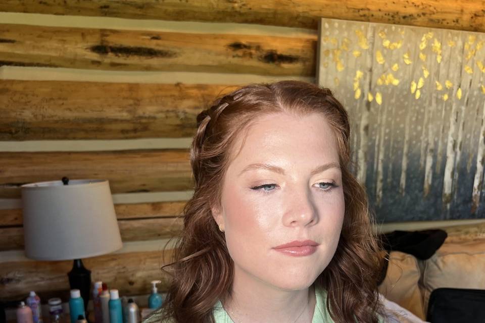 Bridesmaid makeup