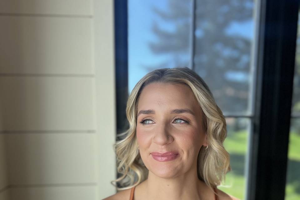 Bridesmaid makeup