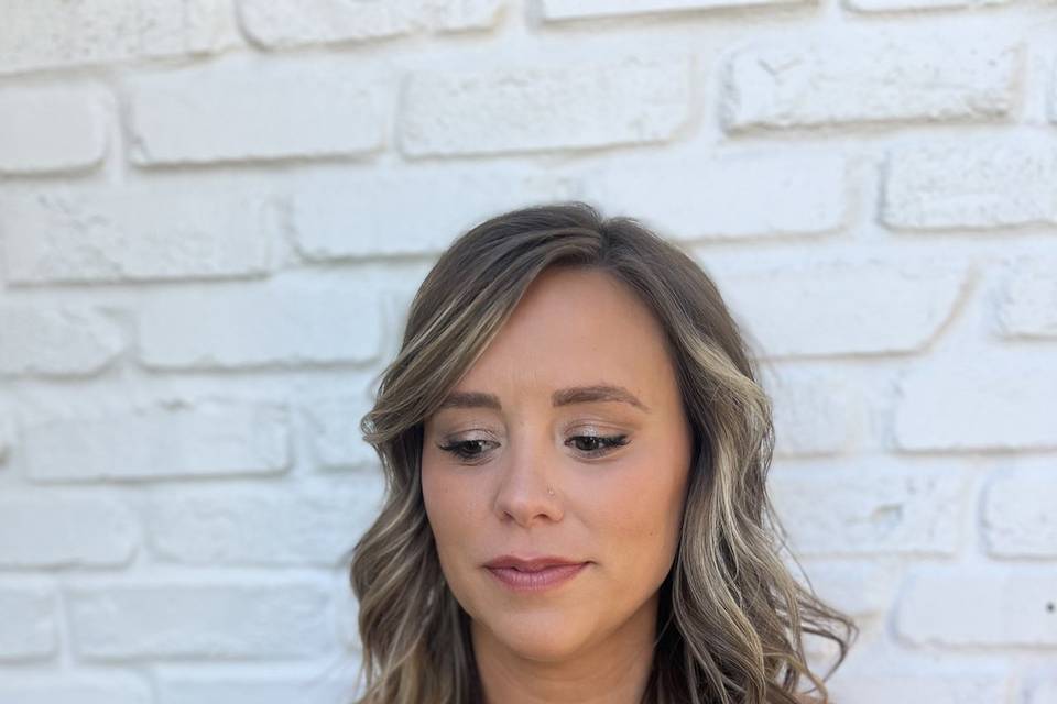 Bridesmaid makeup