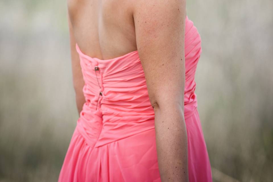 Bride in the meadows