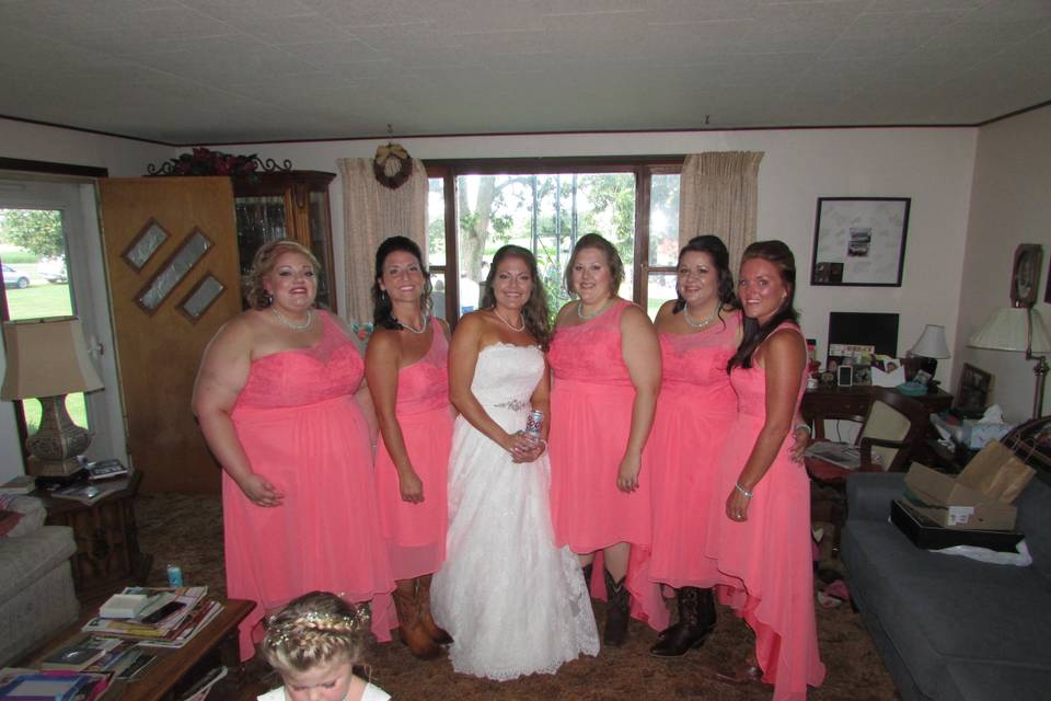 Bridesmaid dresses