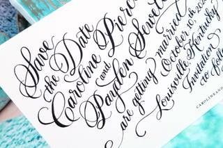 Calligraphy by Jennifer