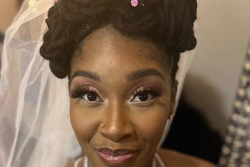 Full-glam look
