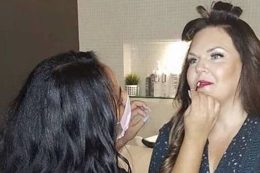 The makeup process