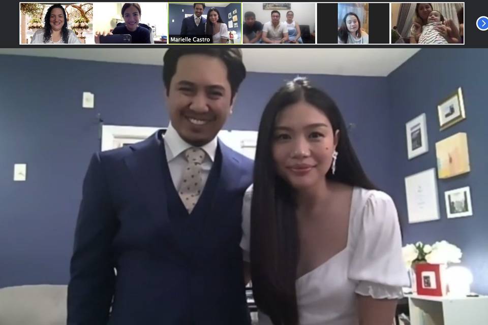 Family Virtual Ceremony