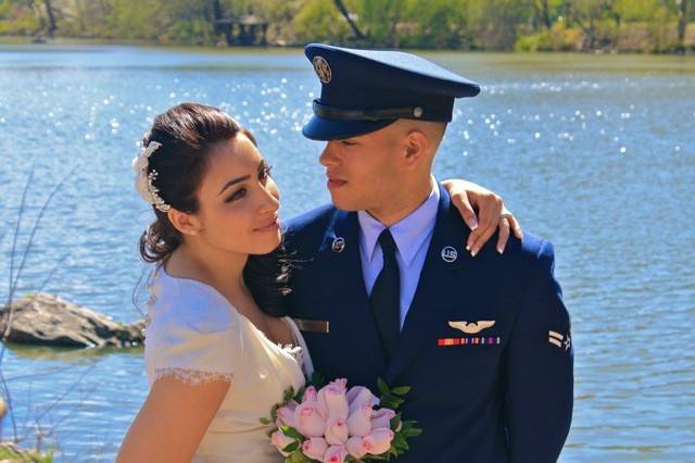 Military wedding