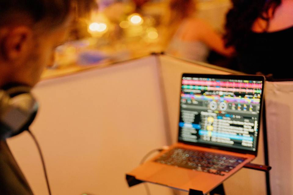 DJ setup