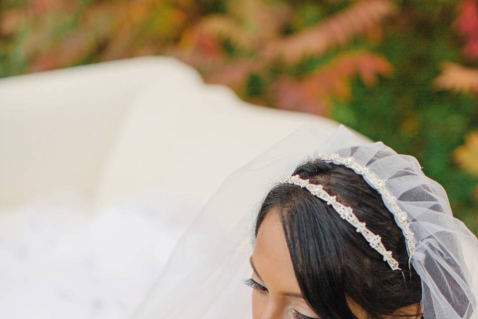 heirloom veil, redesigned. picture by Dyanna Joy Photography