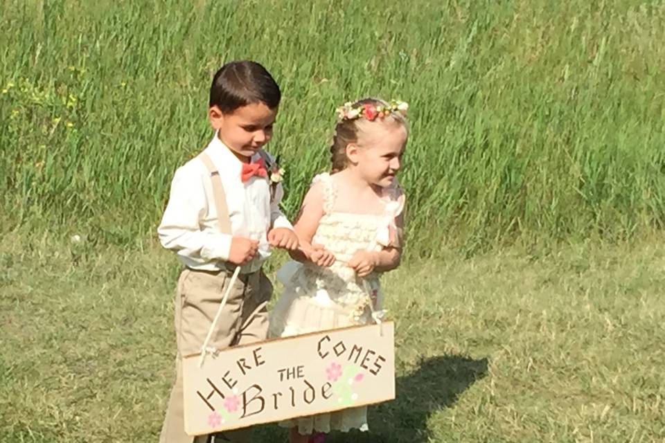 Wedding signage