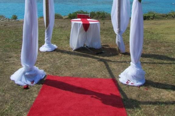 Wedding aisle