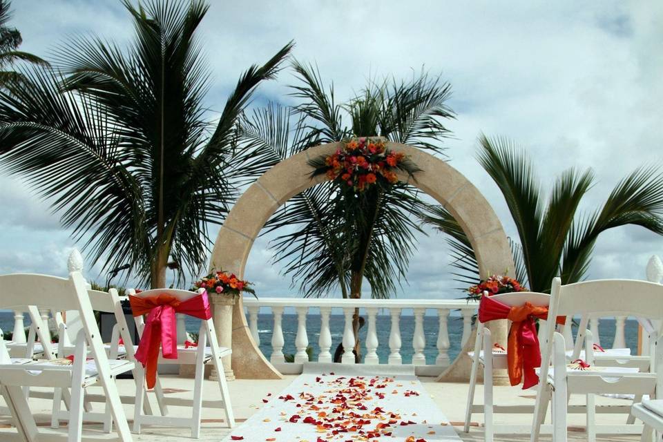Wedding setup design