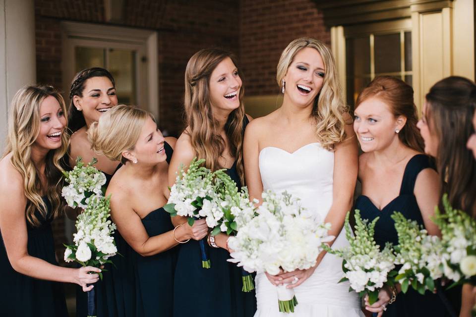 Navy blue dresses