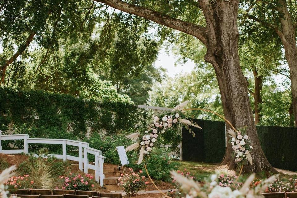 Outdoor ceremony