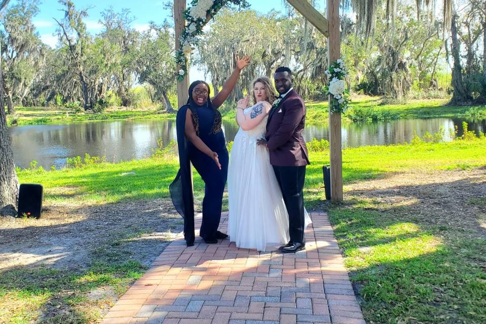 The new Mr and Mrs!!