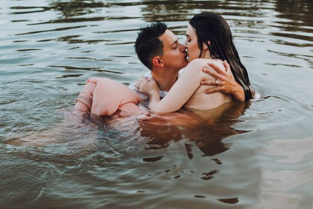 Engagement photo session