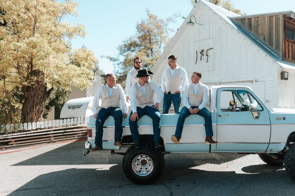 The guys and the truck