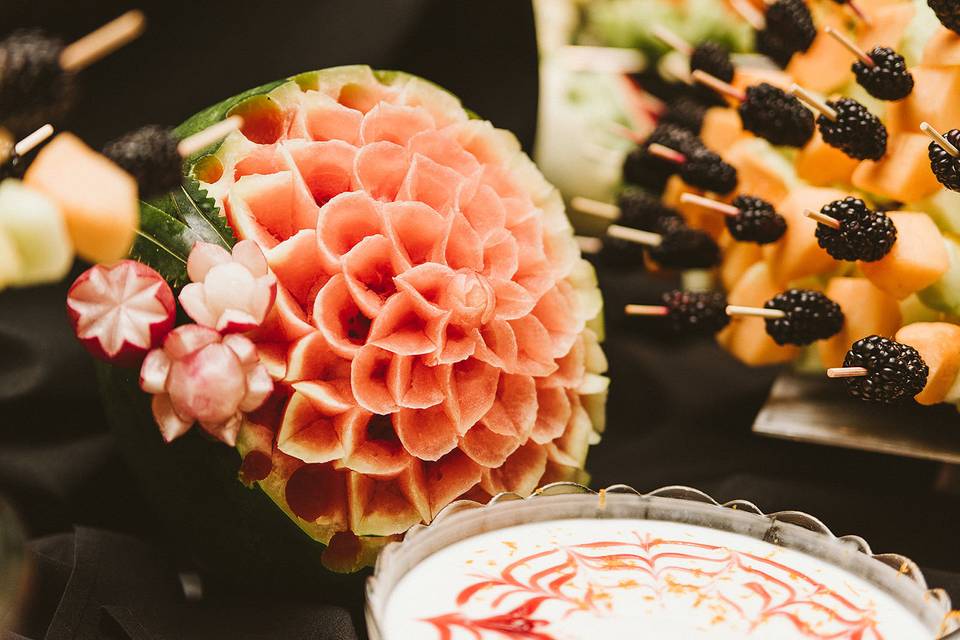 Watermelon carving