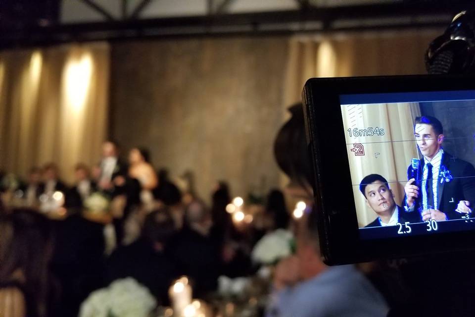 Wedding Reception BTS