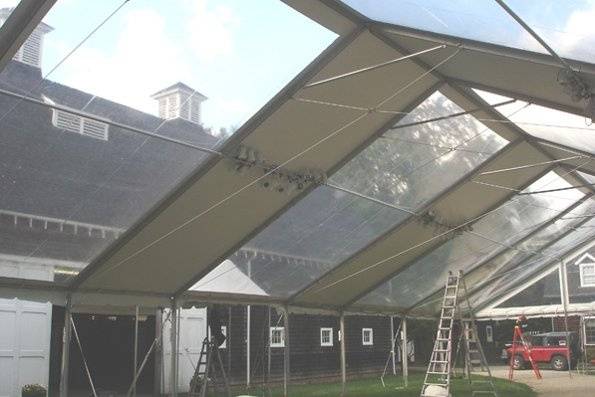 Structure tents can be used during all 4 seasons for any size functions or events. Structure sizes are available in 30', 40', 50', 66', 82'