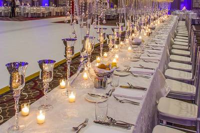 Wedding party table