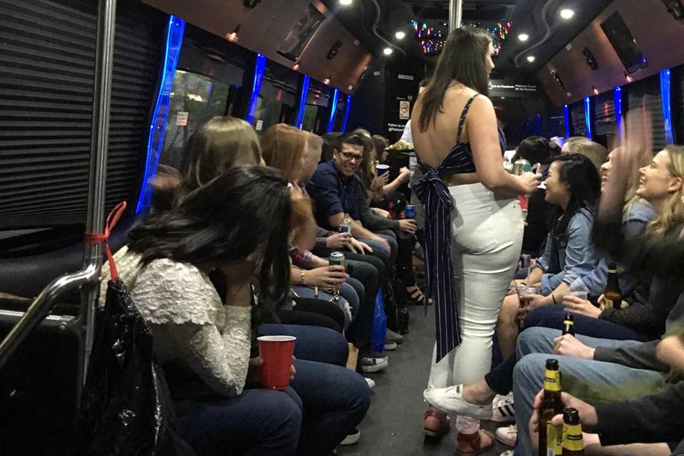 30 Pass Party bus