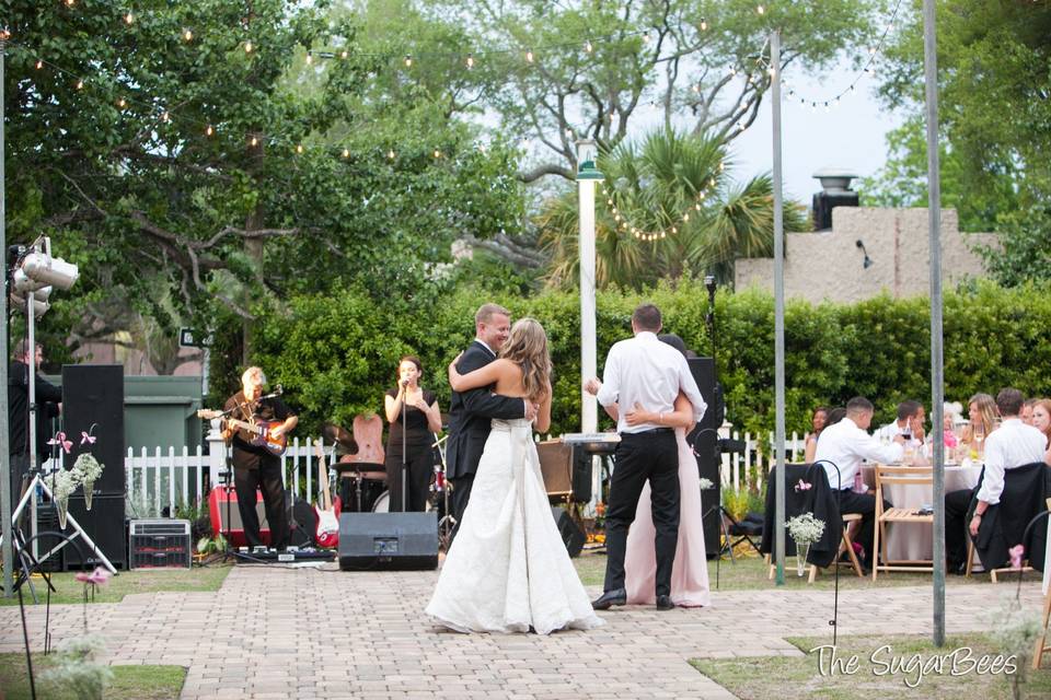 First dance under the sky
