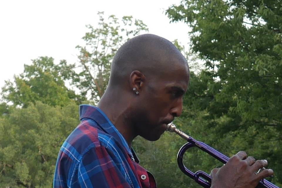 Christopher on Trumpet