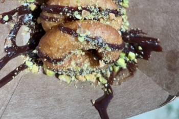 Donuts with chocolate