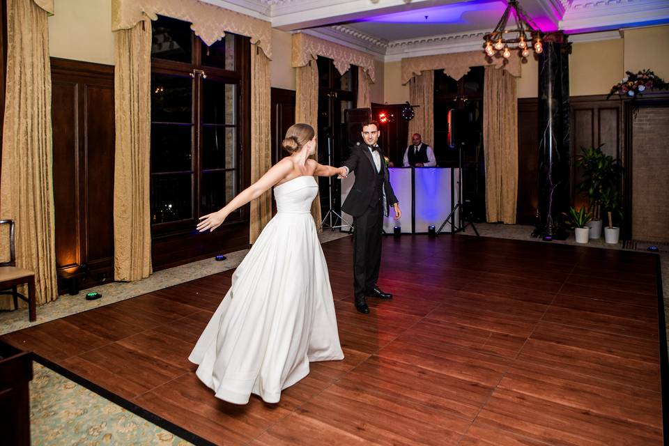 Dance floor in Ballroom