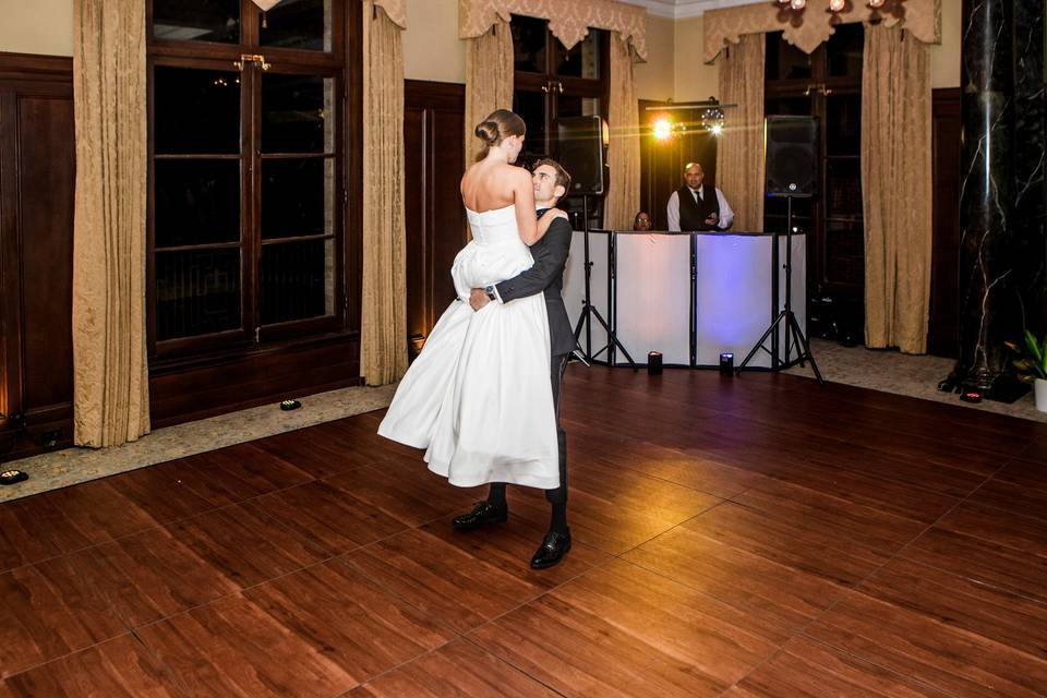 Dance floor in Ballroom