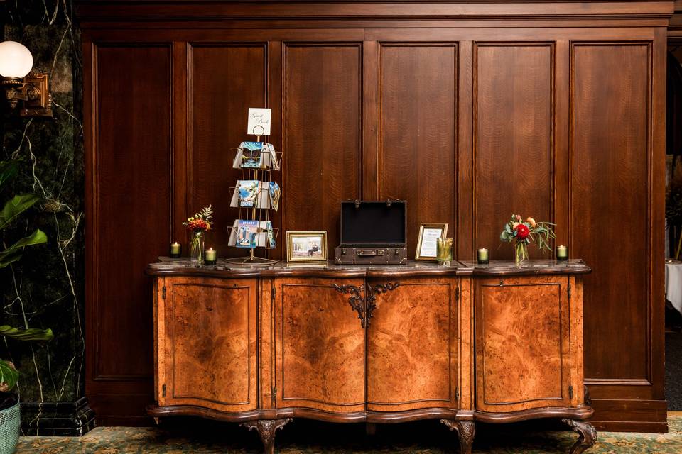 Credenza in Ballroom