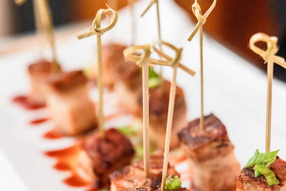 Sweet and sour pork belly