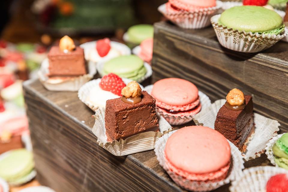 Dessert in Sherman Room