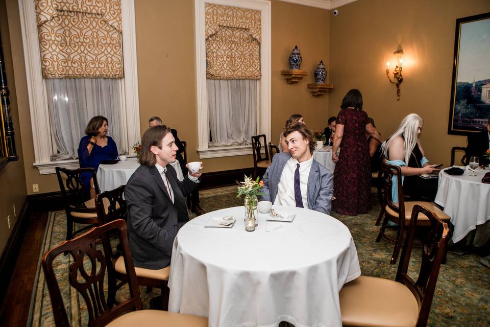Dessert in Sherman Room