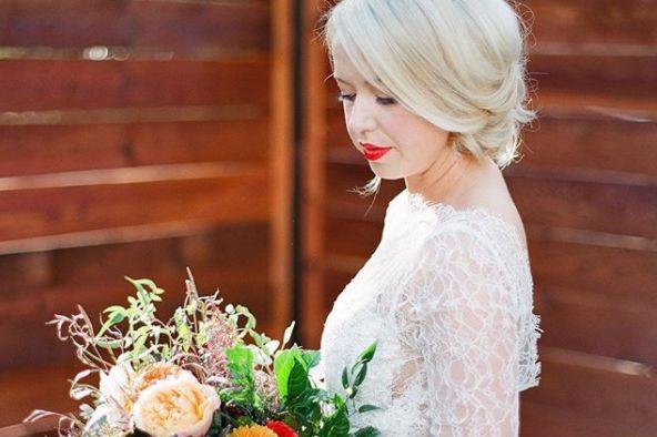 Bride's portrait