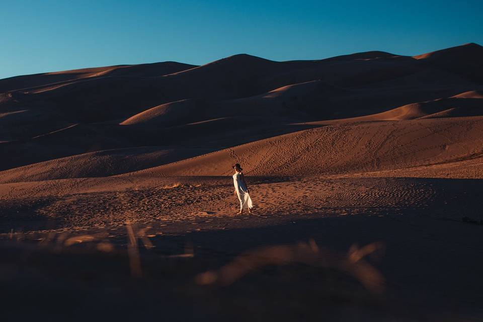 Sand Dunes Bride