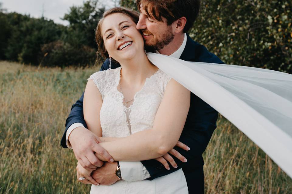Intimate minnesota wedding