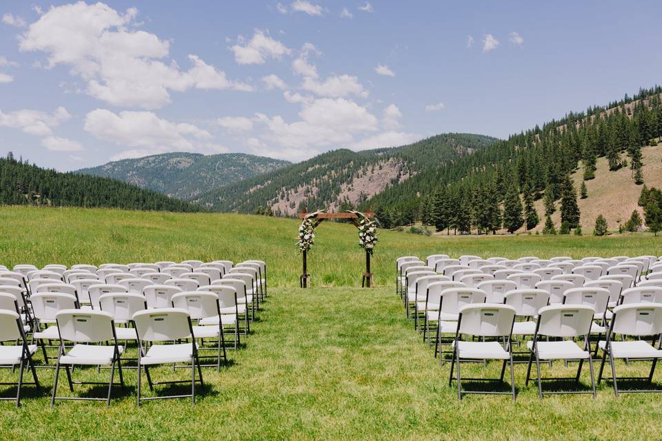 Wedding Ceremony setup