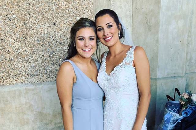Wedding party tan