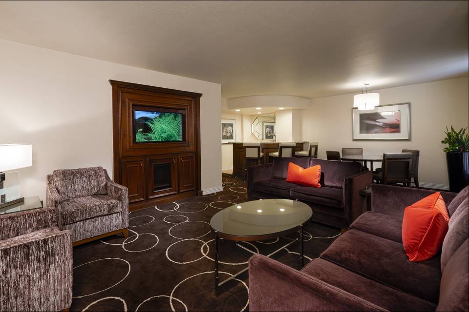 King Suite Living Room Area