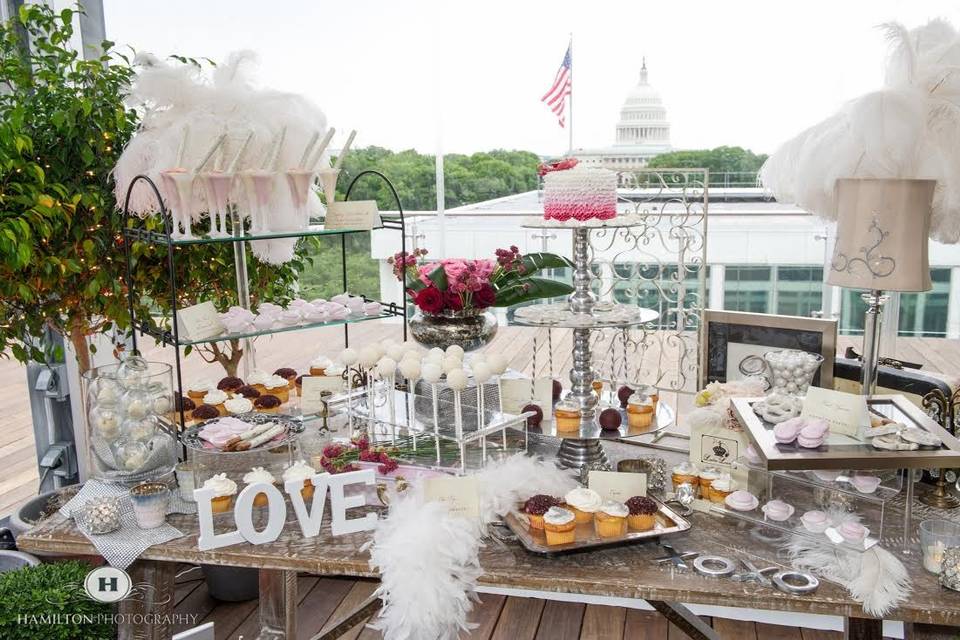 Dessert station