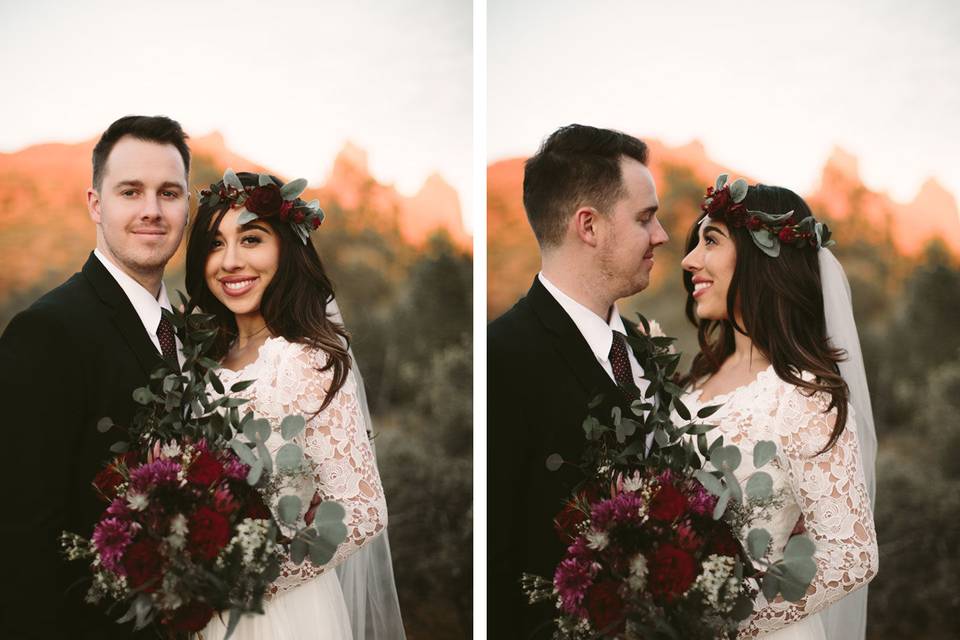 A sweet couple - Jane in the Woods Photographie