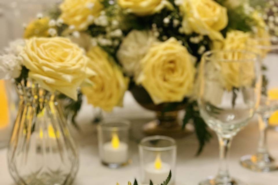 Yellow Tablescape