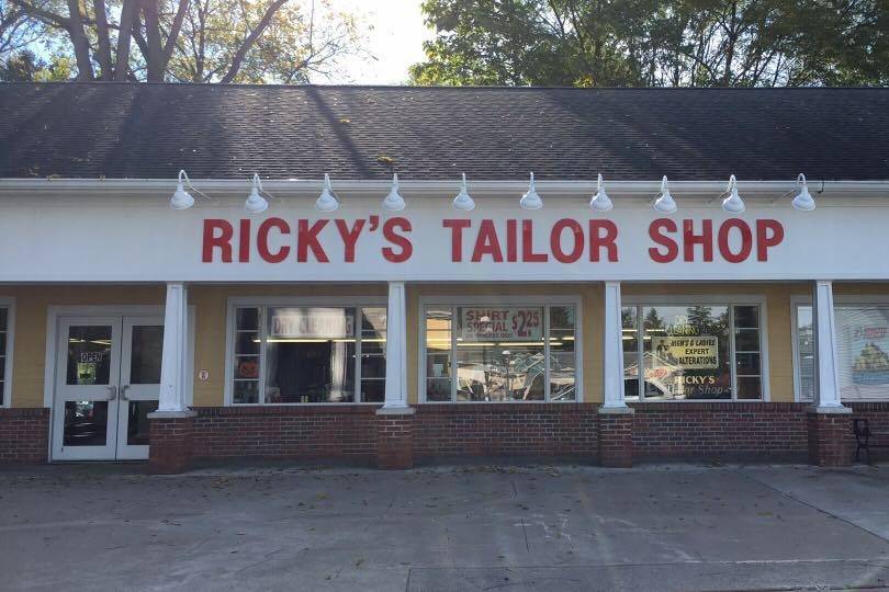 Ricky's tailor shop and dry cleaning